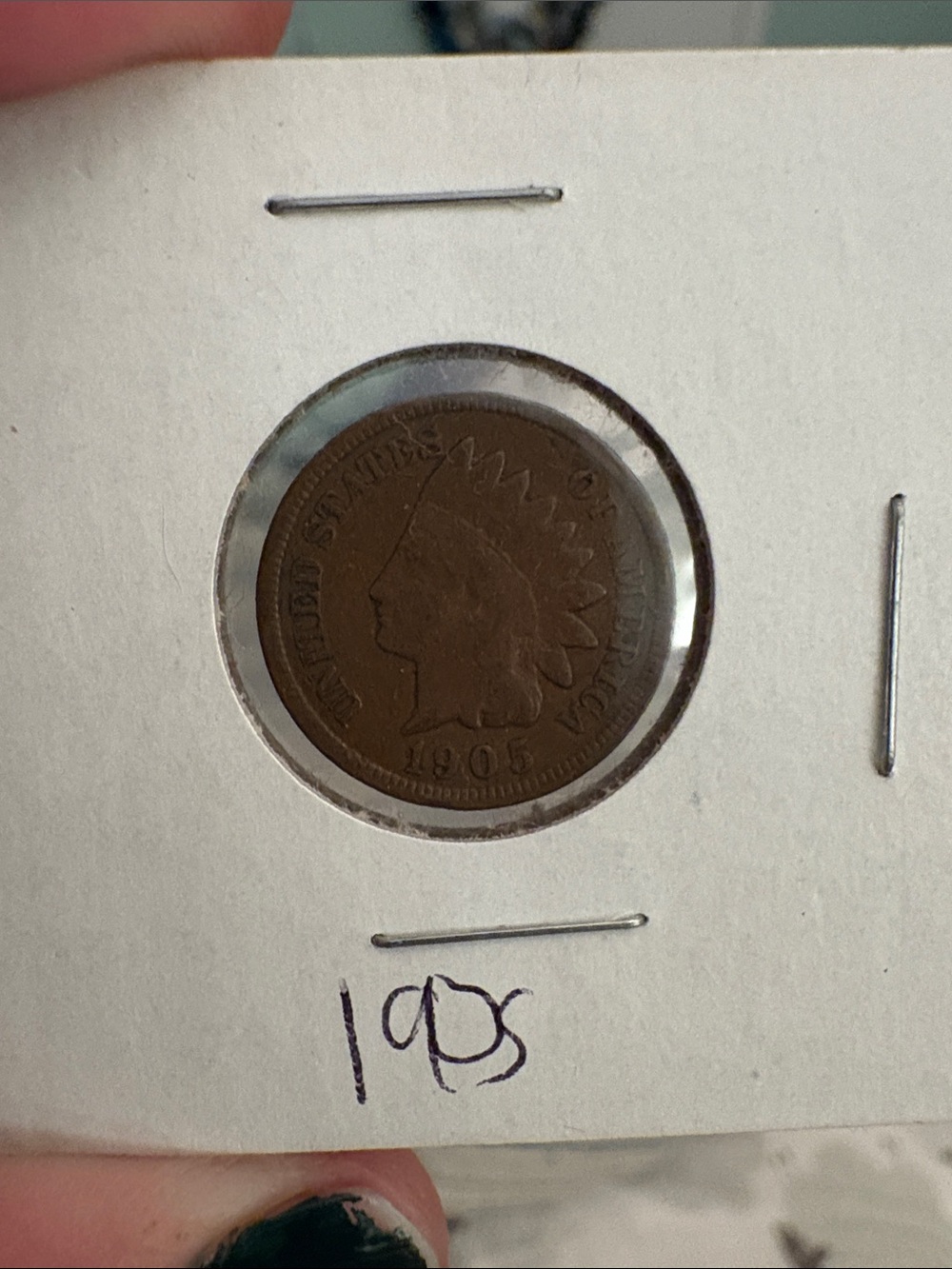 1905 Indian Head Cent